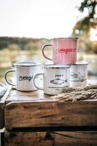 LA NORDISCH VITA Emaille Becher Moingiorno rosa 5