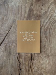 LA NORDISCH VITA Postkarte DaNichFuer