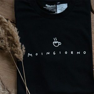 LA NORDISCH VITA Shirt Moingiorno Kaffee schwarz 1